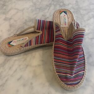 Spanish striped Multicolor Espadrille Slip-On